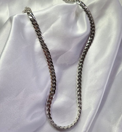 TEXTURED CHAIN - SILVER