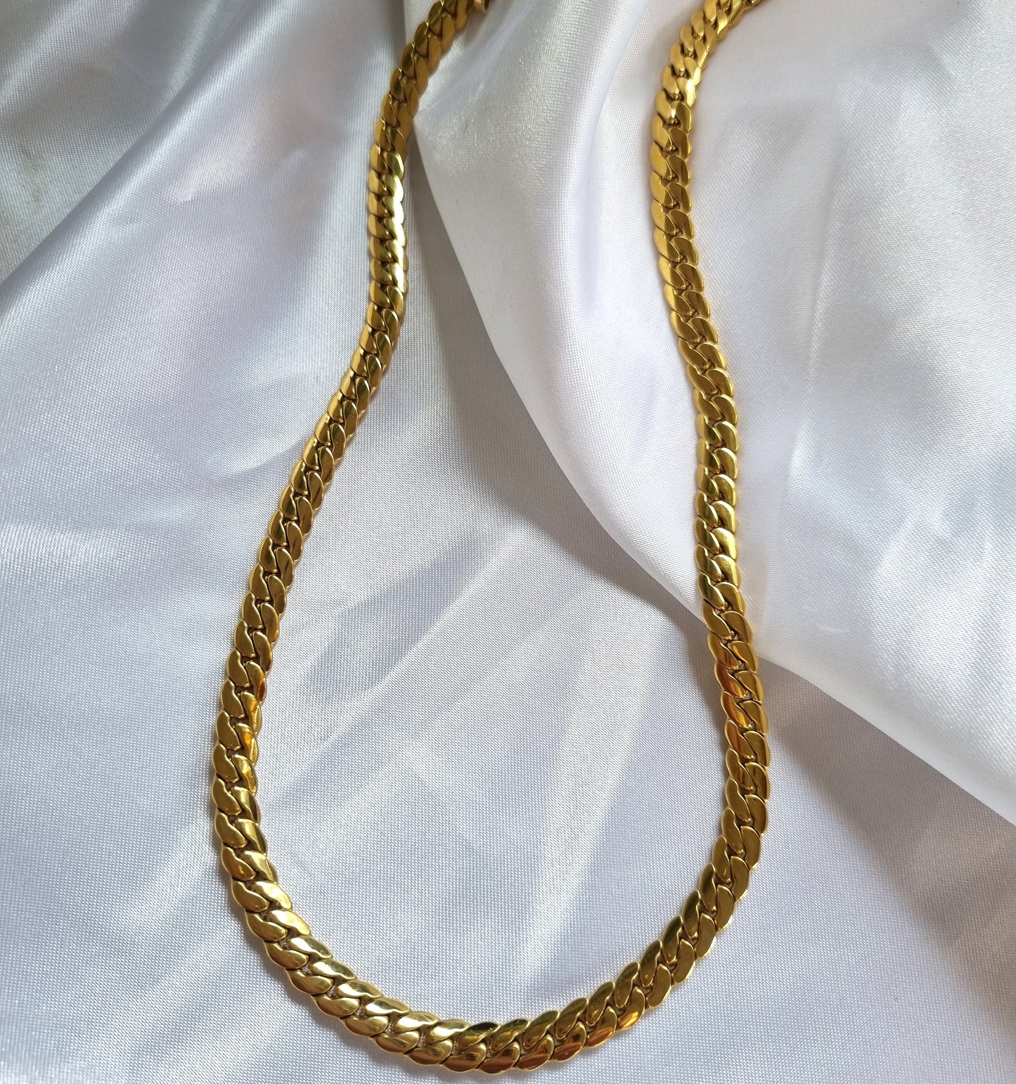 TEXTURED CHAIN - GOLD