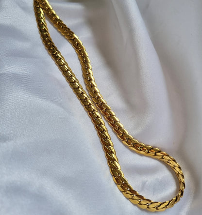 TEXTURED CHAIN - GOLD