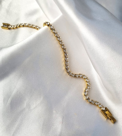 TENNIS BRACELET - GOLD